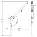 Abtech Safety Small Upper Davit 30104