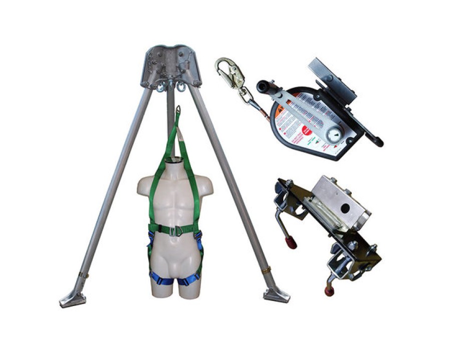 Abtech Safety Confined Space kit with 30m Man Riding Winch and Rescue Harness CST6KIT