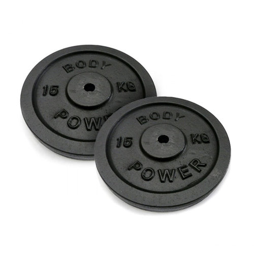 Abtech Safety 2 x 15kg Weight Plates Weight30