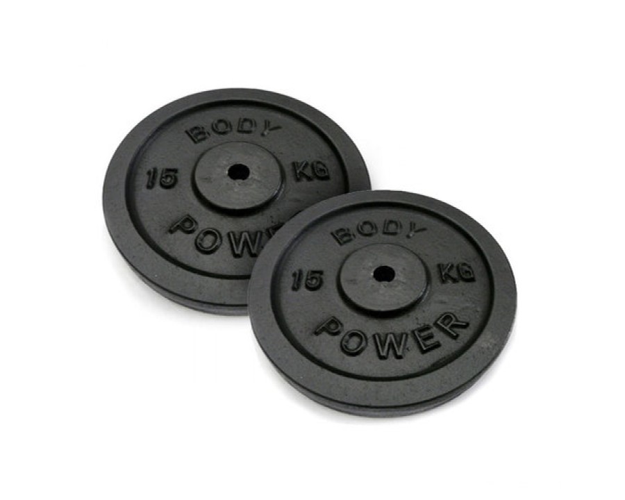 Abtech Safety 2 x 15kg Weight Plates Weight30