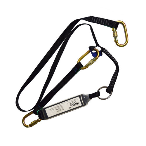 Abtech Safety Combi Lanyard with 3 x KH311 Karabiners ABLRST