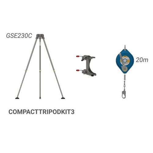 Globestock COMPACT TRIPOD KIT 3 14m