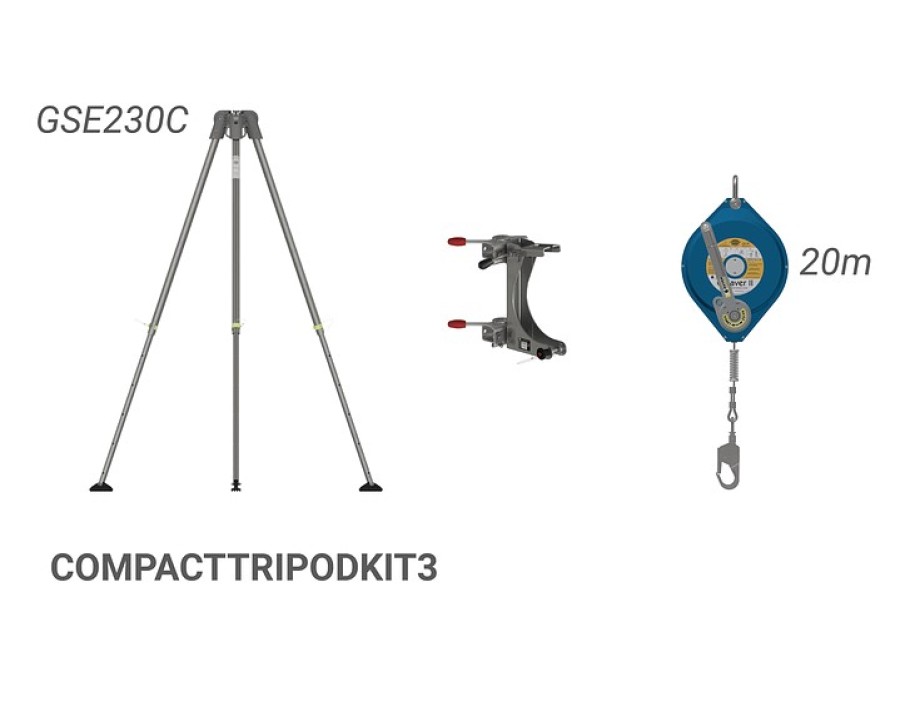 Globestock COMPACT TRIPOD KIT 3 14m