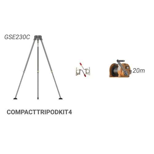 Globestock COMPACT TRIPOD KIT 4 14m