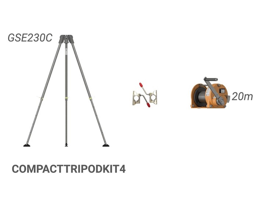 Globestock COMPACT TRIPOD KIT 4 14m