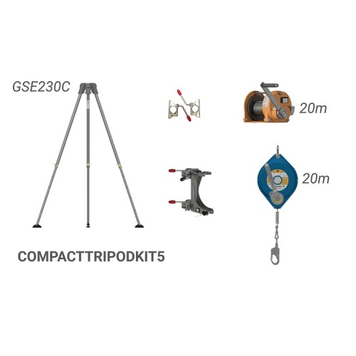 Globestock COMPACT TRIPOD KIT 5 20m