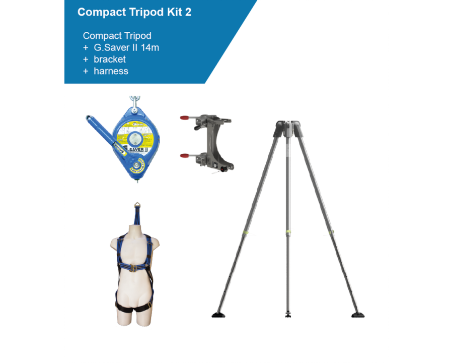 Globestock COMPACT TRIPOD KIT 2 14m