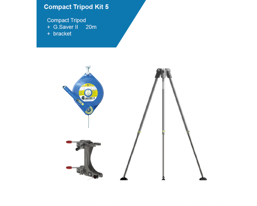 Globestock COMPACT TRIPOD KIT 5 20m