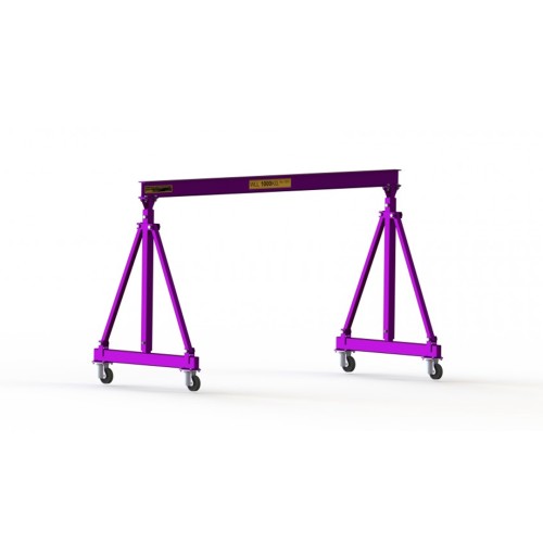 1 Tonne Mobile Steel Gantry Collapsible - MSGC1t