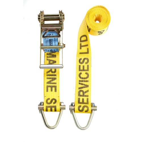 75mm Ratchet Strap - F/W Dee Links - MBS 10.0 Tonne