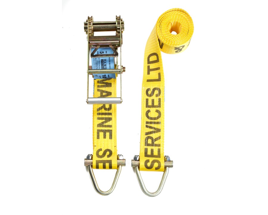 75mm Ratchet Strap - F/W Dee Links - MBS 10.0 Tonne