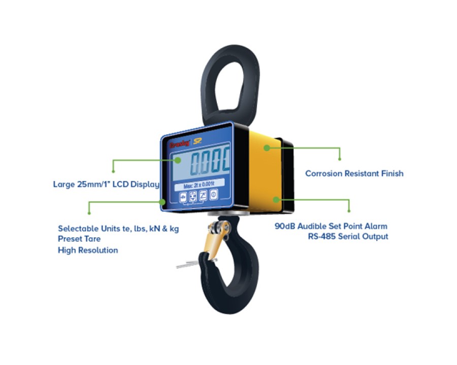 Compact Small Crane Scale - Mini Weigher Plus