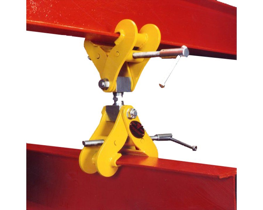 Adjustable Double Ended Monorail Construction Clamps 