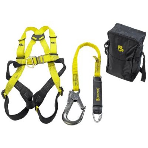 P+P Fall Arrest Harness & Lanyard Kit #DELUXE KIT