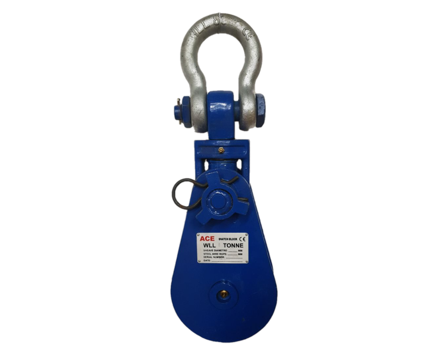 Snatch Block F/W Shackle