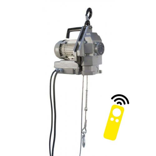 Minifor TR Series Electric Wire Rope Hoists with Radio Remote Control