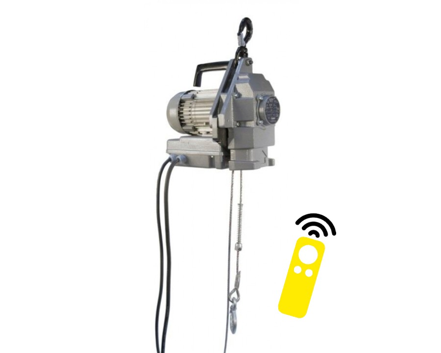 Minifor TR Series Electric Wire Rope Hoists with Radio Remote Control