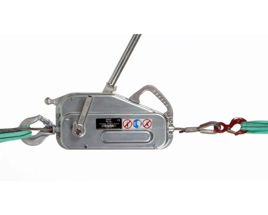 TIRFOR® TU series manual wire rope hoists