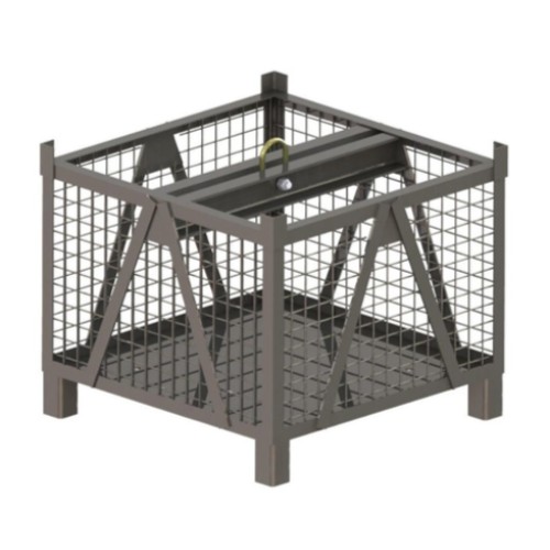 1 Tonne Galvanised Stillage F/W Central Lift Point - MS1T