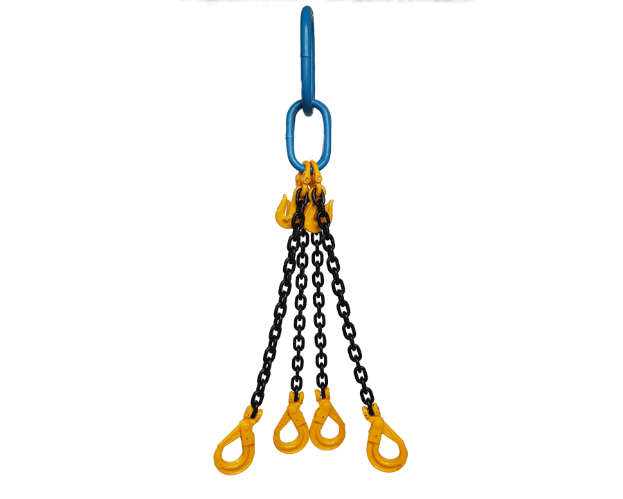 Yoke Grade 8 7mm Four Leg 3.1 Tonne Chain Sling