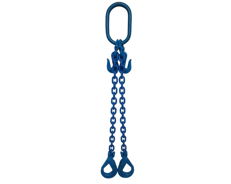 Yoke Grade 10 10mm Double Leg 5.6 Tonne Chain Sling