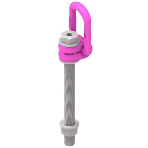 VLBG Load ring, metric thread with variable length, comes with locknut and washer