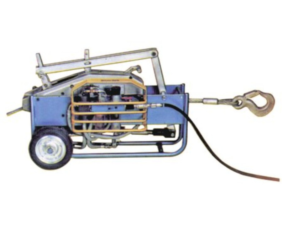 TIRFOR® TU-A series pneumatic wire rope hoists