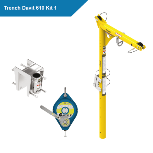 Globestock - XTIRPA Trench Davit 610 Kits