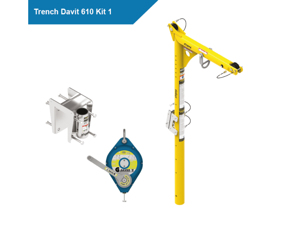 Globestock - XTIRPA Trench Davit 610 Kits