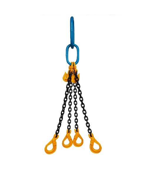 Yoke Grade 8 10mm Four Leg 6.7 Tonne Chain Sling