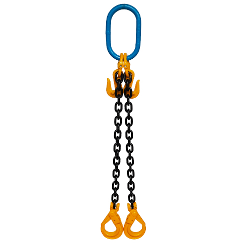 Yoke Grade 8 13mm Double Leg 7.5 Tonne Chain Slings 