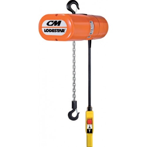 CM Lodestar Electric Chain Hoist - Hook Suspension 