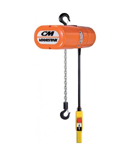 CM Lodestar Electric Chain Hoist - Hook Suspension 