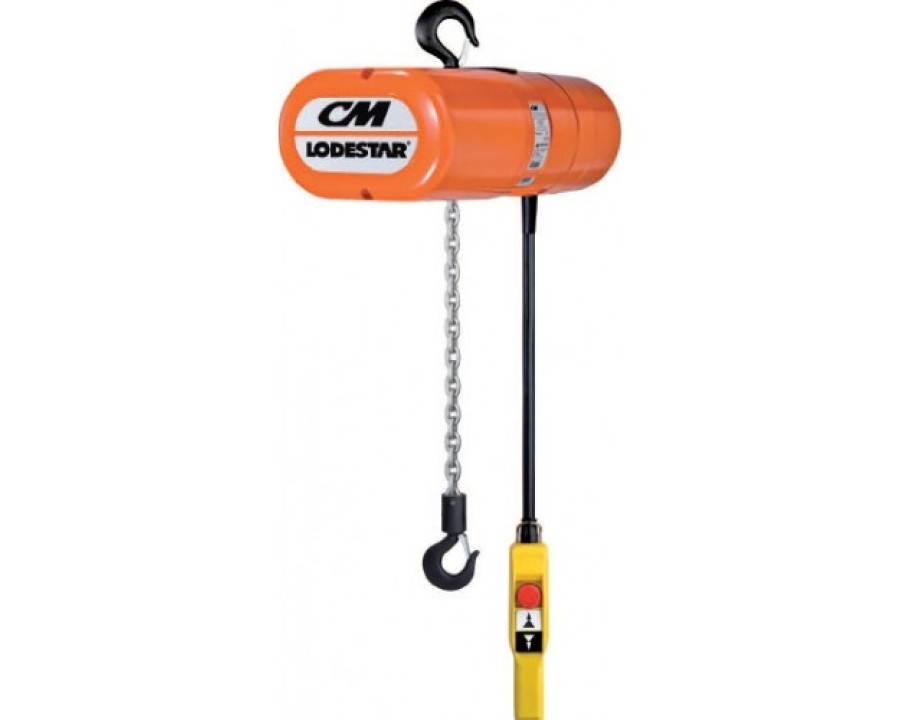 CM Lodestar Electric Chain Hoist - Hook Suspension 