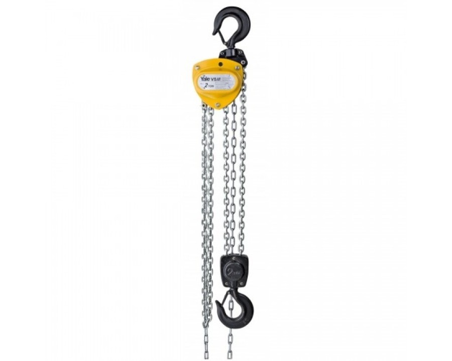 YALE VSIII ‘Medium Duty’ Hand Chain Hoists | 250Kg - 10 Tonnes